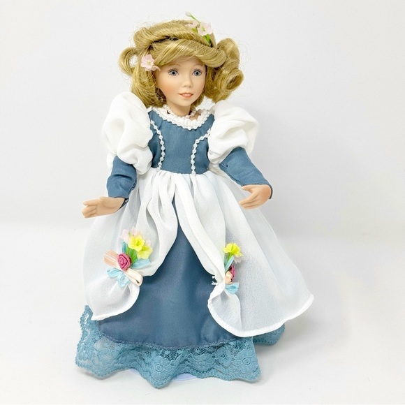 Vintage Porcelain Doll Cinderella in Ball Gown by Dianna Effner - Picture 1 of 17